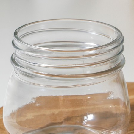 Bank for bulk products, glass, 600 ml, d = 10 cm, h = 10 cm-3