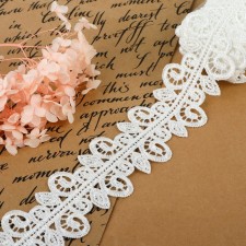 Lace Hypure, 50 mm × 9 ± 0.5 m, white color