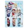 A set of magnetic bookmark for books Calligrata 6 pieces, "Assorted", mix