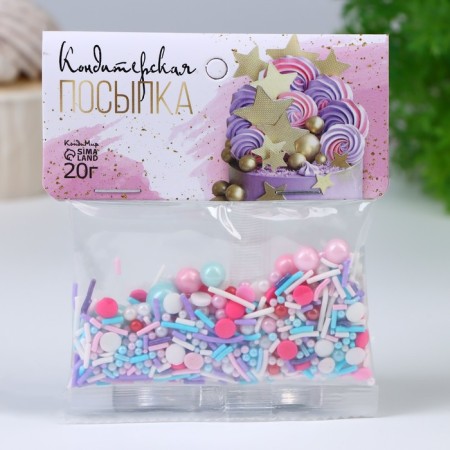 Confectionery Sprinking "Babb Gam", 20 g-1