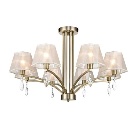 Sinfonia chandelier, 8x40W E14, bronze color-1