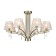 Sinfonia chandelier, 8x40W E14, bronze color
