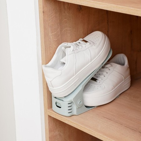 Storage for storage of shoes adjustable, 26 × 10 × 6 cm, blue color-5