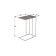 Class table "Agami", 500 × 310 × 705 mm, MDF, color gray marble