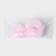 A set of body washcloths Cupellia spa: braid 70 g + shell 50 g, pink color