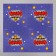 Paper napkins Happy Birthday, 24 x 24 cm, 20 pcs
