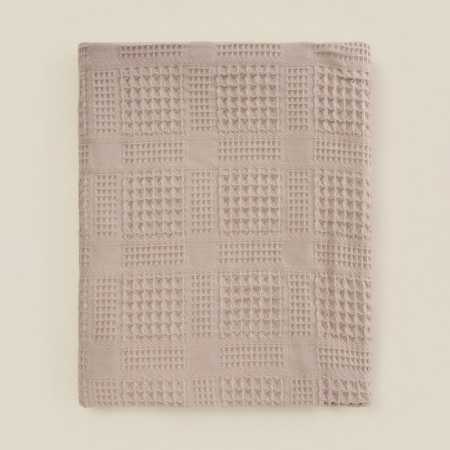 Waffle towel SL Home: Chess "Sabbia" 30x60 cm, 100% cotton, 350 g/m2-6