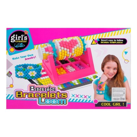 Set for creating jewelry "Beautiful bracelets" with an weaving device-6