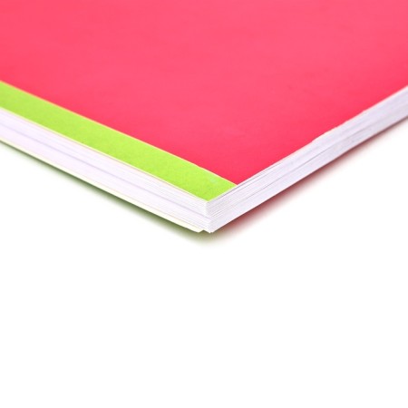 Album for drawing on the A4 paperwork, 40 sheets "Pink Background"-1