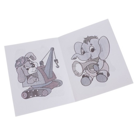 Water coloring "Toys"-1