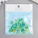 Beads for creativity plastic "Green gradient" set 20 g, D = 0.8 cm, Mix of holes/without