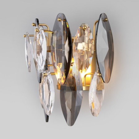 Wall lamp Bogate’s ONYX 372/2, E14, 2x40W, 260x180x290 mm, Color gold