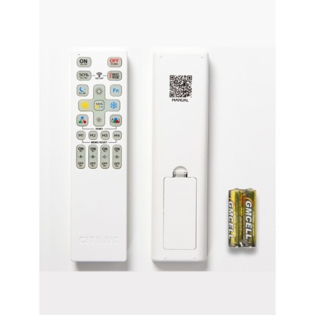 Lamp Citilux “Cesar Smart” CL233A250E 58x58x13.5 cm, 1x90W, LED, white color-6