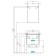 Tumbing under the Aquaton Asti sink, 55 cm, white gloss color, white matte