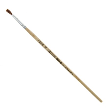 Pony brush No. 3, round-2