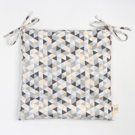 Sidushka Etel "Triangles" 42x42 cm, 80% HL, 20% PE, satin 110 g/m2-1