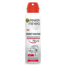 Дезодорант-антиперспирант Garnier Mineral «Эффект магния: Ультрасухость», аэрозоль, 150 мл