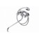 FAUZT FZS-511-17 bathtub mixer, two-wound, long spout, shower set, chrome