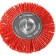 Disc "bison" 35161-100_z02, nylon, abrasive coating, 100 mm