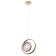 Lamp Bayerlux "Inard" LED 12W gold 22.5x2.5x22.5 cm