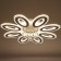 Causteen with PDU 1835/8WT LED 336W 3000-6000K Dimmer White 74x74x8 cm Bayerlux