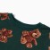 Children's pajamas (fufaika/pants), green color, height 116
