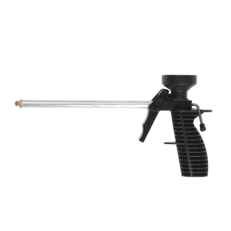 Pistol for mounting foam scrap, plastic case, aluminum tube-1