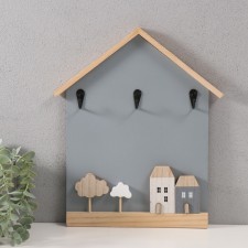 Hooks decorative wood 