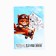 Notepad Coloring Painting A6, 12 sheets "Raccoon. February 23"
