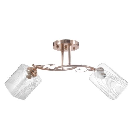 Ceiling chandelier "Marie" 2x40W E27 Color: Gold