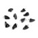 Cargo bullet-excentric stained collapsible Yaman 10 pcs., 6 g, black