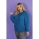 Female jumper, size 54, blue color