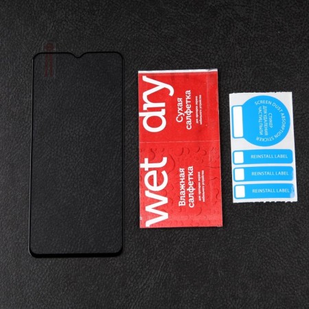 Protective glass Mobility, for Vivo Y22, full glue, black-1