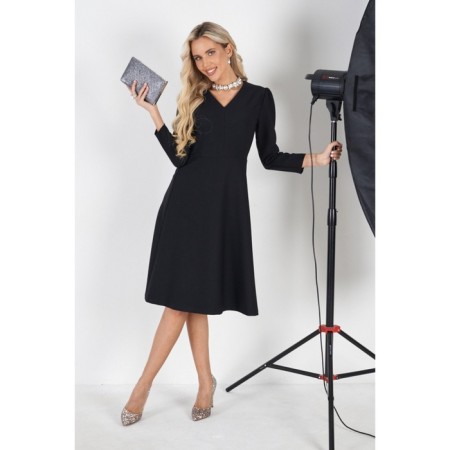 Women's dress, size 42, black color