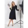 Women's dress, size 42, black color