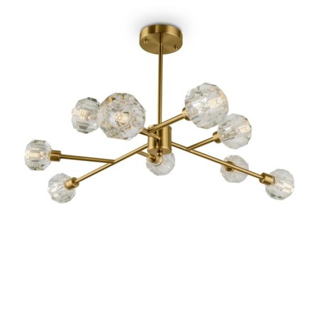 Grace chandelier, 9x40W G9, bronze color