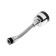 Zein aerator, stream adjustment, on a flexible hose, 190 mm, 2 modes, plastic, chrome/black