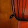 Musical instrument drum jambe "Classic" 60x25x25 cm