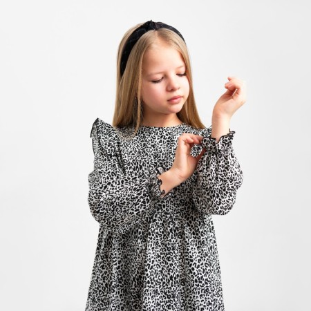 Baby dress KAFTAN "Leopard", size 36 (134-140 cm)-3