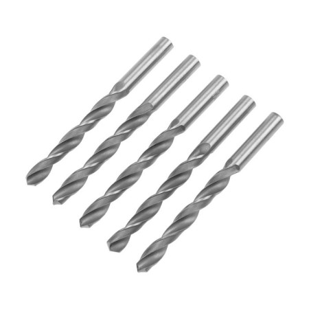 Tundra metal drill, HSS, cylindrical shank, 10.5 mm, 5 pcs.