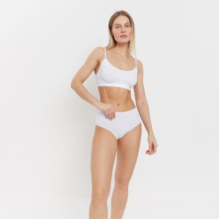 Panties female slips, white color, size 44 (m)-1