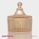 Sugar glasses “Tsarskaya”, 250 ml, 10.5 × 12.5 cm, gold color