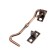Wind hook (mod. 107-1), Copper color