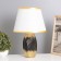 Table lamp "Sofia" 1x40W E14 black/gold 24x24x40cm