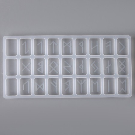 Form Silicone universal "runes" 27 pcs.-4