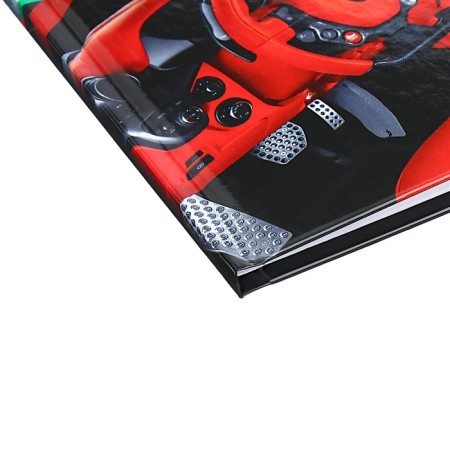Universal diary for grades 1-11 Redsupercar, solid cover, glossy lamination, 40 sheets-2