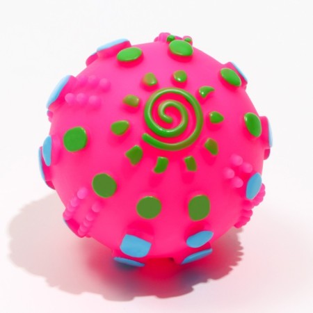The squeak of the "miracle-smoke", 6.5 cm, pink-1