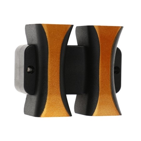 Facade lamp "Elegant", FSD-043, 4 W, 3000K, 2 rays, IP65, 220 V, plastic, black-4