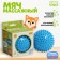 Massage ball Onlytop "Hedgehog", D = 9 cm, Blue Color