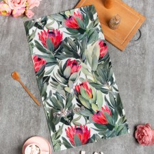 Ethel towel Flowers 40x73 cm, 100% HL, sarzha 190 g/m2